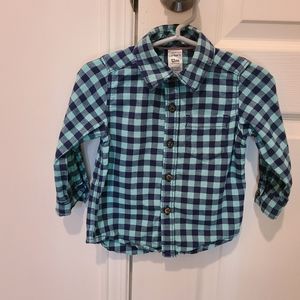 Gingham casual shirt